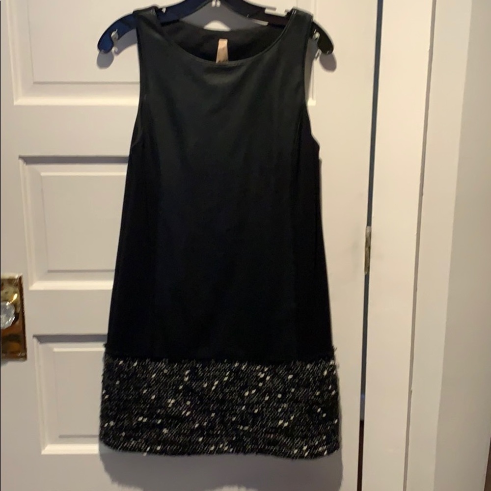B44 Dressed Black Dress with patterned bottom